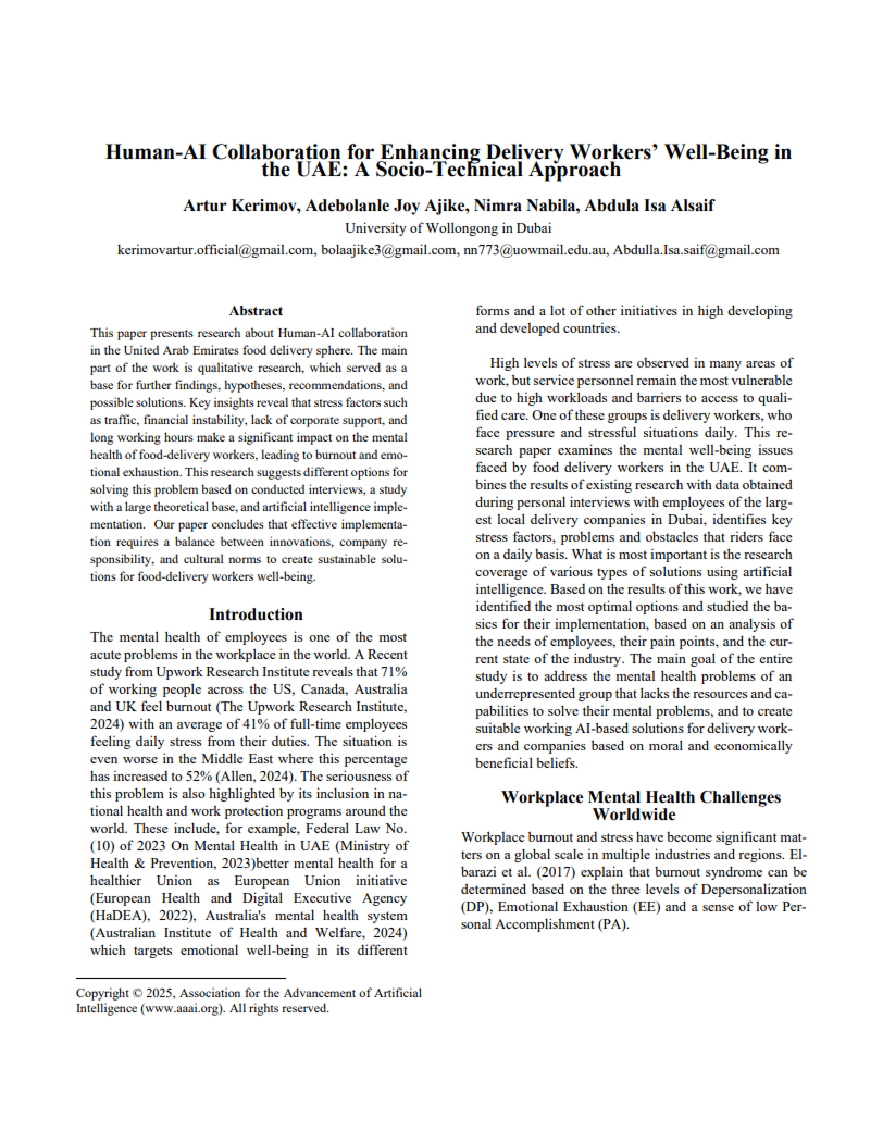 Human-AI Collaboration Paper Cover